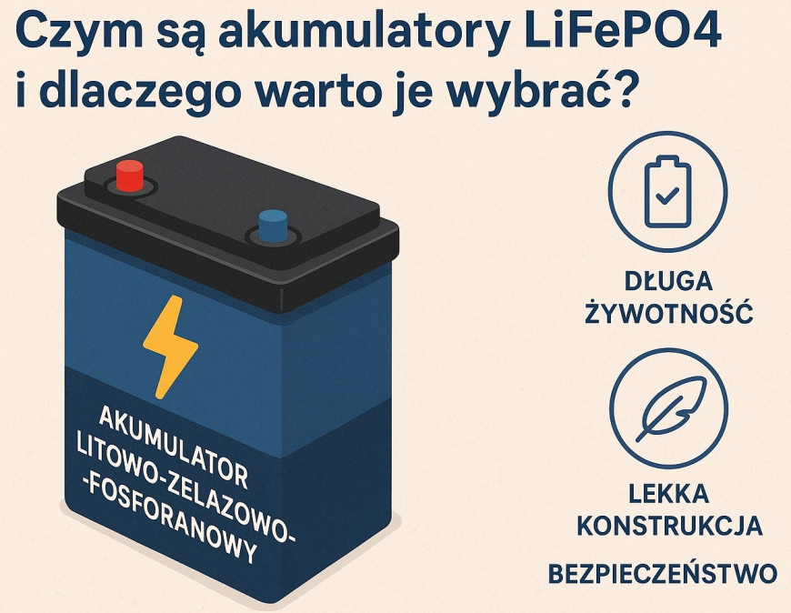 Czym są akumulatory LiFePO4 i dlaczego warto je wybrać? Czym są akumulatory LiFePO4 i dlaczego warto je wybrać?